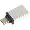 Переходник USB-TypeC RED LINE, F-M, для подключения портативных устройств, OTG, серый, УТ000012622 - фото 11580133