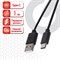 Кабель USB 2.0-Type-C, 1 м, SONNEN, медь, для передачи данных и зарядки, черный, 513117 - фото 11580193