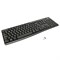 Клавиатура беспроводная LOGITECH K270, 104 клавиши + 8 дополнительных клавиш, мультимедийная, черная, 920-003757 - фото 11580463
