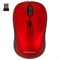 Мышь беспроводная SONNEN V-111, USB, 800/1200/1600 dpi, 4 кнопки, оптическая, красная, 513520 - фото 11581073