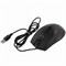 Мышь проводная DEFENDER Optimum MB-270, USB, 2 кнопки + 1 колесо-кнопка, оптическая, черная, 52270 - фото 11581231