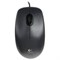 Мышь проводная LOGITECH M100, USB, 2 кнопки + 1 колесо-кнопка, оптическая, черно-серая - фото 11581320