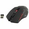 Мышь беспроводная DEFENDER Accura MM-275, USB, 5 кнопок + 1 колесо-кнопка, оптическая, красная, 52276 - фото 11581346