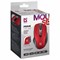 Мышь беспроводная DEFENDER Prime MB-053, USB, 5 кнопок + 1 колесо-кнопка, оптическая, красная, 52052 - фото 11581362