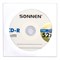 Диск CD-R SONNEN, 700 Mb, 52x, бумажный конверт (1 штука), 512573 - фото 11581747