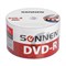 Диски DVD-R SONNEN 4,7 Gb 16x Bulk (термоусадка без шпиля), КОМПЛЕКТ 50 шт., 512574 - фото 11581764