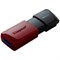 Флеш-диск 128GB KINGSTON DataTraveler Exodia M, разъем USB 3.2, черный/красный, DTXM/128GB - фото 11581969