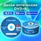 Диски DVD+R (плюс) CROMEX, 4,7 Gb, 16x, Bulk (термоусадка без шпиля), КОМПЛЕКТ 50 шт., 513774 - фото 11582023