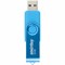 Флеш-диск 32 GB SMARTBUY Twist USB 2.0, синий, SB032GB2TWB - фото 11582038