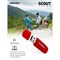 Флеш-диск 8 GB SMARTBUY Scout USB 2.0, красный, SB008GB2SCR - фото 11582125