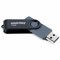 Флеш-диск 16 GB SMARTBUY Twist USB 2.0, черный, SB016GB2TWK - фото 11582208