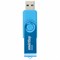 Флеш-диск 64 GB SMARTBUY Twist USB 2.0, синий, SB064GB2TWB - фото 11582220