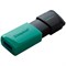 Флеш-диск 256GB KINGSTON DataTraveler Exodia M, разъем USB 3.2, черный/зеленый, DTXM/256GB - фото 11582241