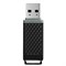 Флеш-диск 64GB SMARTBUY Quartz USB 2.0, черный, SB64GBQZ-K - фото 11582244