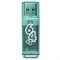 Флеш-диск 64 GB SMARTBUY Glossy USB 2.0, зеленый, SB64GBGS-G - фото 11582315