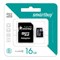 Карта памяти microSDHC, 16 GB, SMARTBUY, 10 Мб/сек. (class 10), с адаптером, SB16GBSDCL10-01 101010512804 - фото 11582339