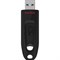 Флеш-диск 128 GB, SANDISK Cruzer Ultra, USB 3.0, черный, SDCZ48-128G-U46 - фото 11582606