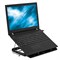 Подставка для ноутбука с охлаждением, 2 порта USB-A, LED-подсветка, 352х252 мм, BRAUBERG, 513617 - фото 11584031