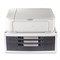 Подставка для принтера или монитора BRAUBERG, с 1 полкой и 3 ящиками, 380х275х150 мм, 510190 - фото 11584082