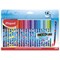 Фломастеры MAPED COLOR'PEPS Ocean Life, 24 цвета, смываемые, вентилируемый колпачок, 845703 101010152560 - фото 11589110