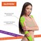 Кинезио тейп/лента для лица и тела, омоложение и восстановление, 5 см х 5 м, зеленый, DASWERK, 680006 - фото 11591188