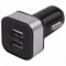 Зарядное устройство автомобильное SONNEN, 2 порта USB, выходной ток 2,1 А, черное-белое, 454796 - фото 9975466