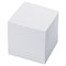 Блок для записей BRAUBERG, непроклеенный, куб 9х9х9 см, белый, белизна 95-98%, 122340 - фото 9976202