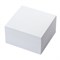 Блок для записей BRAUBERG, непроклеенный, куб 9х9х5 см, белый, белизна 95-98%, 122338 - фото 9976218