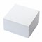 Блок для записей BRAUBERG проклеенный, куб 9х9х5 см, белый, белизна 95-98%, 129195 - фото 9976261