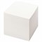 Блок для записей STAFF непроклеенный, куб 9х9х9 см, белый, белизна 90-92%, 126366 - фото 9976269