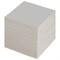 Блок для записей STAFF, непроклеенный, куб 9х9х9 см, белизна 70-80%, 126575 - фото 9976289