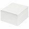 Блок для записей STAFF, непроклеенный, куб 9х9х5 см, белизна 70-80%, 126574 - фото 9976297