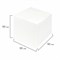 Блок для записей STAFF проклеенный, куб 9х9х9 см, белый, белизна 90-92%, 129204 - фото 9976336