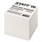 Блок для записей STAFF непроклеенный, куб 8х8х8 см, белый, белизна 70-80%, 111981 - фото 9976364