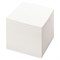 Блок для записей STAFF непроклеенный, куб 8х8х8 см, белый, белизна 70-80%, 111981 - фото 9976366