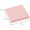 Блок самоклеящийся (стикеры), STAFF, 76х76 мм, 100 листов, розовый, 126497 - фото 9976942