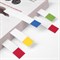 Закладки клейкие BRAUBERG бумажные, 75х14 мм, 400 штук (4 цвета х 100 листов), 124811 - фото 9977208