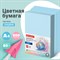 Бумага цветная BRAUBERG, А4, 80 г/м2, 500 л., пастель, голубая, для офисной техники, 115218 - фото 9977947