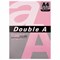 Бумага цветная DOUBLE A, А4, 80 г/м2, 500 л., пастель, розовая - фото 9978202