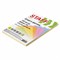 Бумага цветная STAFF "Profit", А4, 80 г/м2, 100 л. (5 цв. х 20 л.), пастель, для офиса и дома, 110889 - фото 9978268