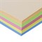 Бумага цветная STAFF "Profit" МАЛОГО ФОРМАТА (148х210 мм), А5, 80 г/м2, 100 л. (5цв. х 20 л.), цветная пастель, для офиса и дома, 110891 - фото 9978303