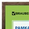 Рамка 21х30 см, пластик, багет 15 мм, BRAUBERG "HIT", орех, стекло, 390025 101010390025 - фото 9979851