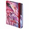 Скетчбук, белая бумага 120 г/м2, 145х203 мм, 80 л., резинка, твердый, BRAUBERG ART DEBUT "Фламинго", 114584 - фото 9984554
