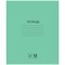 Тетрадь ЗЕЛЁНАЯ обложка 12 л., косая линия с полями, офсет № 2 ЭКОНОМ, "ПИФАГОР", 106725 101010106725 - фото 9993391